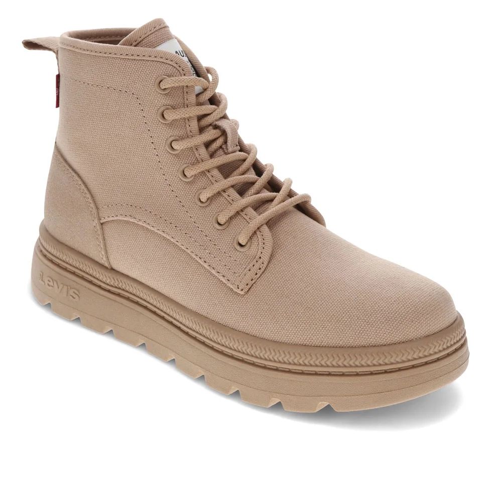 Levi's Womens Hayley Heavy Canvas Casual Lace Up Platform Boot | Walmart (US)