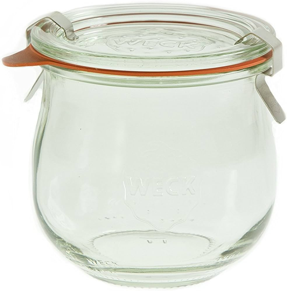 Weck 746 1/5 Liter Tulip Jar, 12.5 Oz - Set of 6 | Amazon (US)