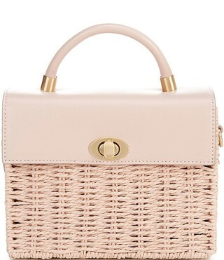 Antonio Melani Sadie Flap Straw Crossbody Bag | Dillard's | Dillard's