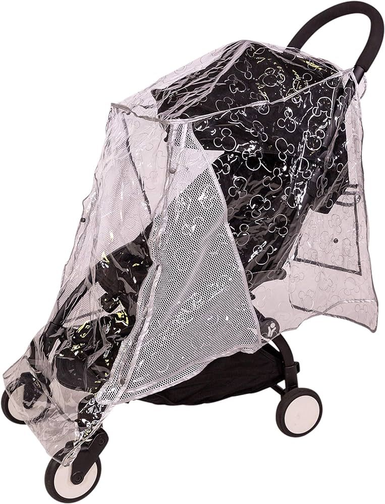 Disney Baby by J.L. Childress Universal Stroller Rain Cover - Disney Stroller Accessory - Disney ... | Amazon (US)