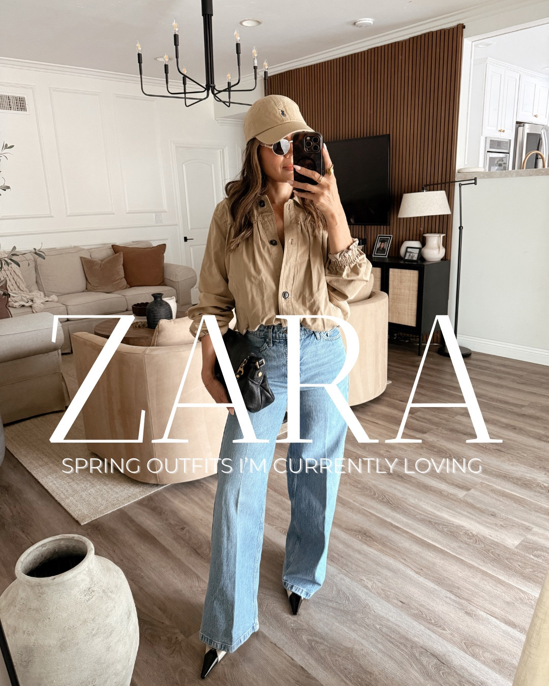 Zara springs finds I’m LOVING 
Sizing info:
Look 1
Jacket XS
JEANS /2
Look 2
Bodysuit : small 
Jeans : 2
Look 3
Denim vest : small 
Jeans : 2
Look 4
Bubble hem top: XS
white trouser pants / XS
Look 5
Mesh long sleeve: small 
white trouser pants / XS
Look 6
Scarf wrap wide leg pants : small 
Mesh top : small 
Look 7
Balloon top: x small 
Maxi skirt : small
I’m 5’4”/130

#LTKU #LTKgrwm #LTKootd