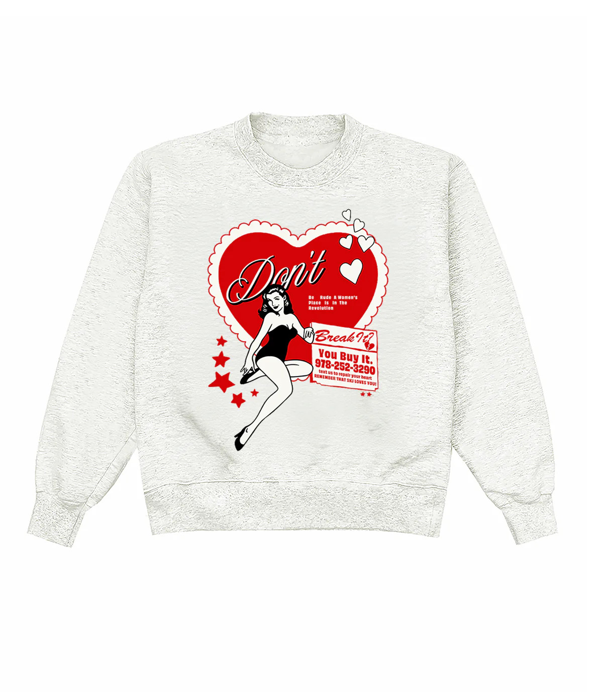 A Women's Place Is In The Revolution Crewneck | Shop Kristin Jones