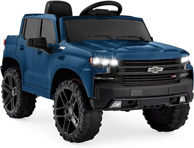 Best Choice Products 12V Licensed Chevrolet Silverado Ride On Truck, Electric Car Toy w/Parent Re... | Amazon (US)