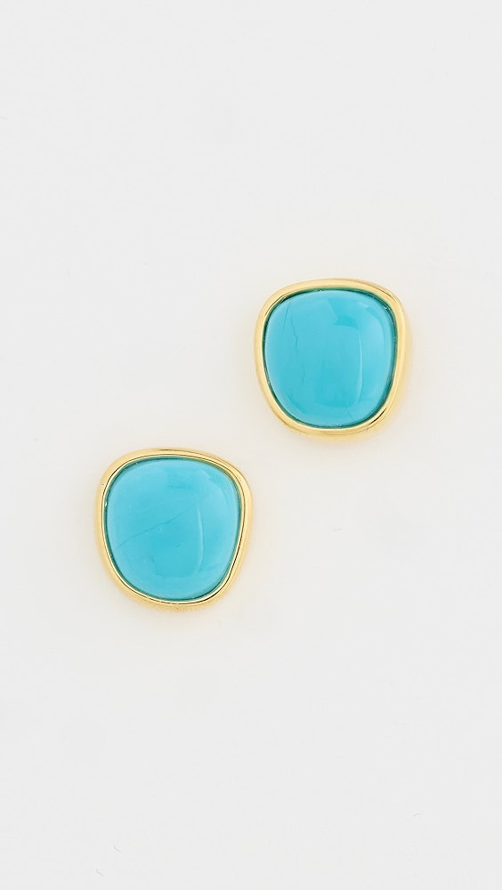Bay Studs In Turquoise | Shopbop