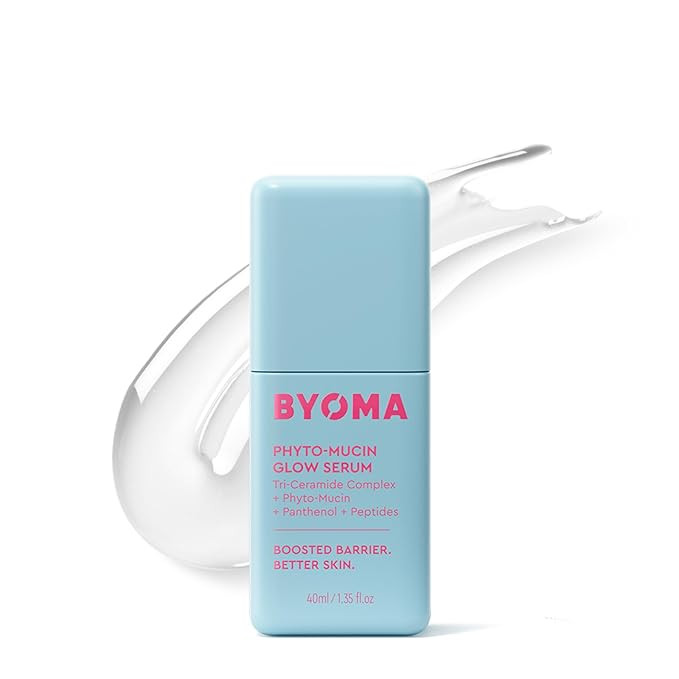 BYOMA Phyto-Mucin Glow Serum - Mucin Face Serum for Glass Skin - Plumps, Primes + Hydrates - Flaw... | Amazon (US)