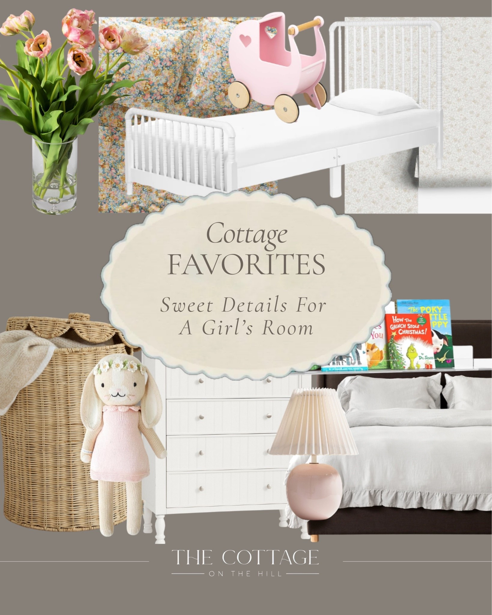 Sweet, soft, and a little nostalgic 🌸 Sharing a few favorite details for creating a girl’s room that feels playful, cozy, and timeless enough to grow with her through the years.

Everything linked here for easy shopping 🤍

#LTKhome