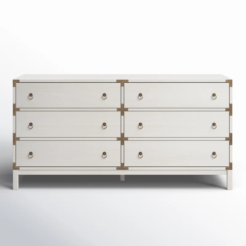 Akyah 6 Drawer 60.67" W Dresser | Wayfair North America