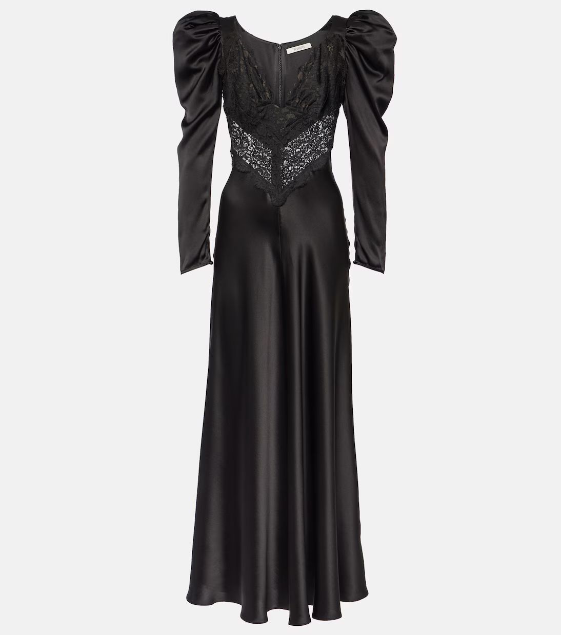 Silk lace maxi dress | Mytheresa (UK)