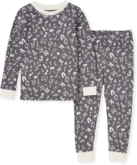 Burt's Bees Baby Baby Boys' Pajamas, Tee and Pant 2-Piece Pj Set, 100% Organic Cotton | Amazon (US)