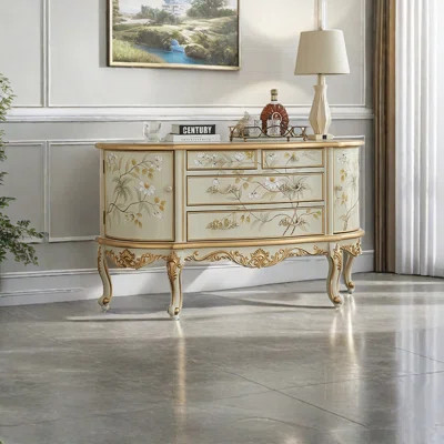 European Style Half Round Sideboard. 59.06'' Sideboard | Wayfair North America