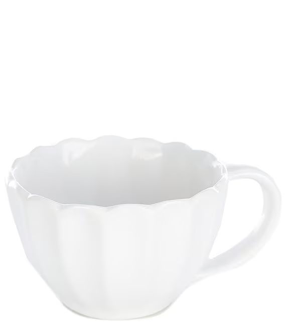 x Mrs. Southern Social Hollis Scallop Glazed Coffee Mug | Dillard's