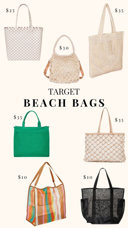Target Beach bag for ANY occasion + Vacation 🏝️🌊☀️