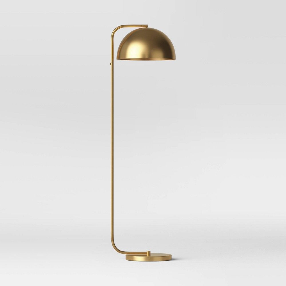 Valencia Dome Floor Lamp Brass - Project 62™ | Target