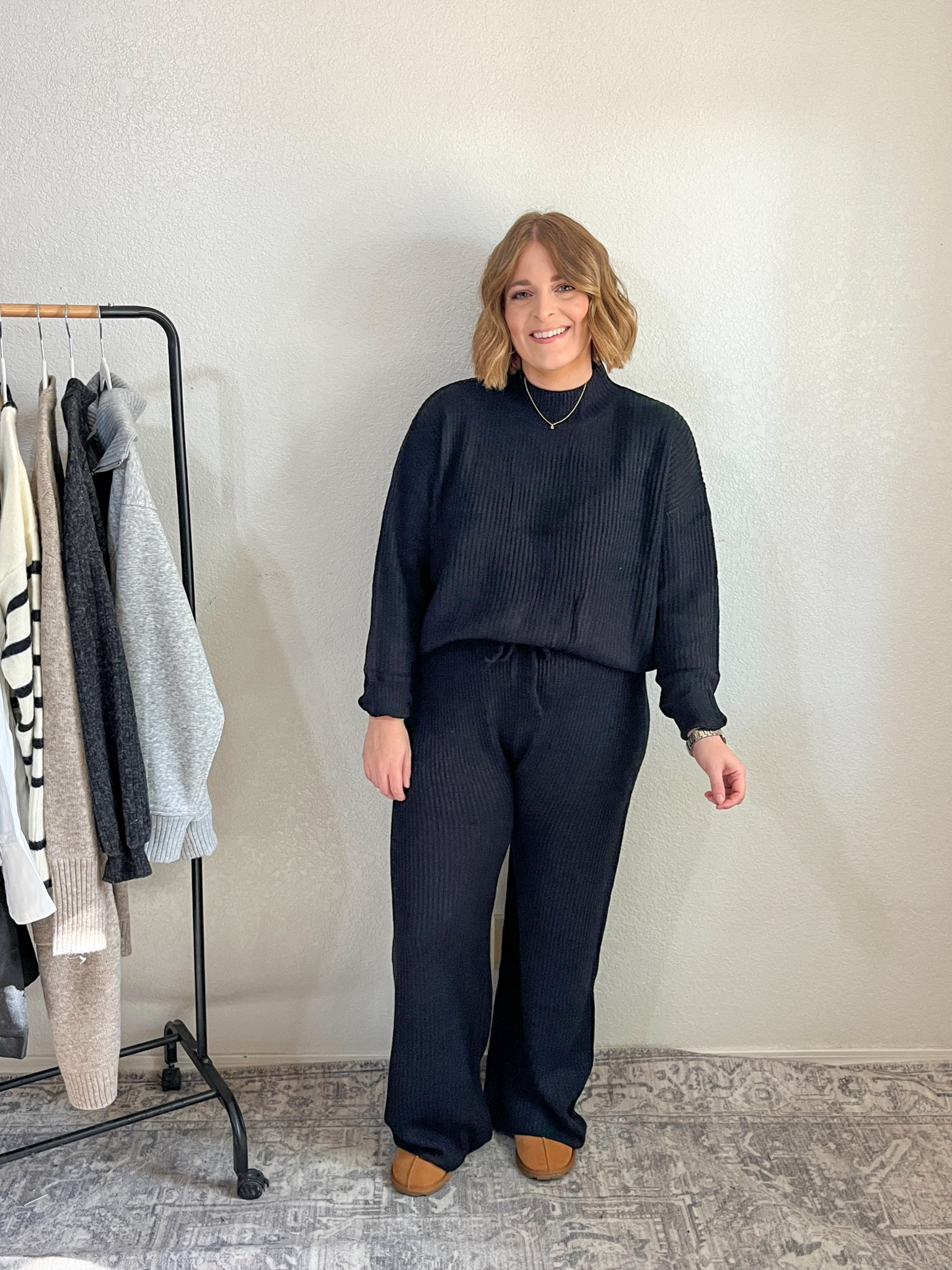 Thanksgiving Outfit Inspo// comfy lounge set

Wearing L in sweater + pants (use code CAFFEINATED10)

#LTKfindsunder50 #LTKmidsize