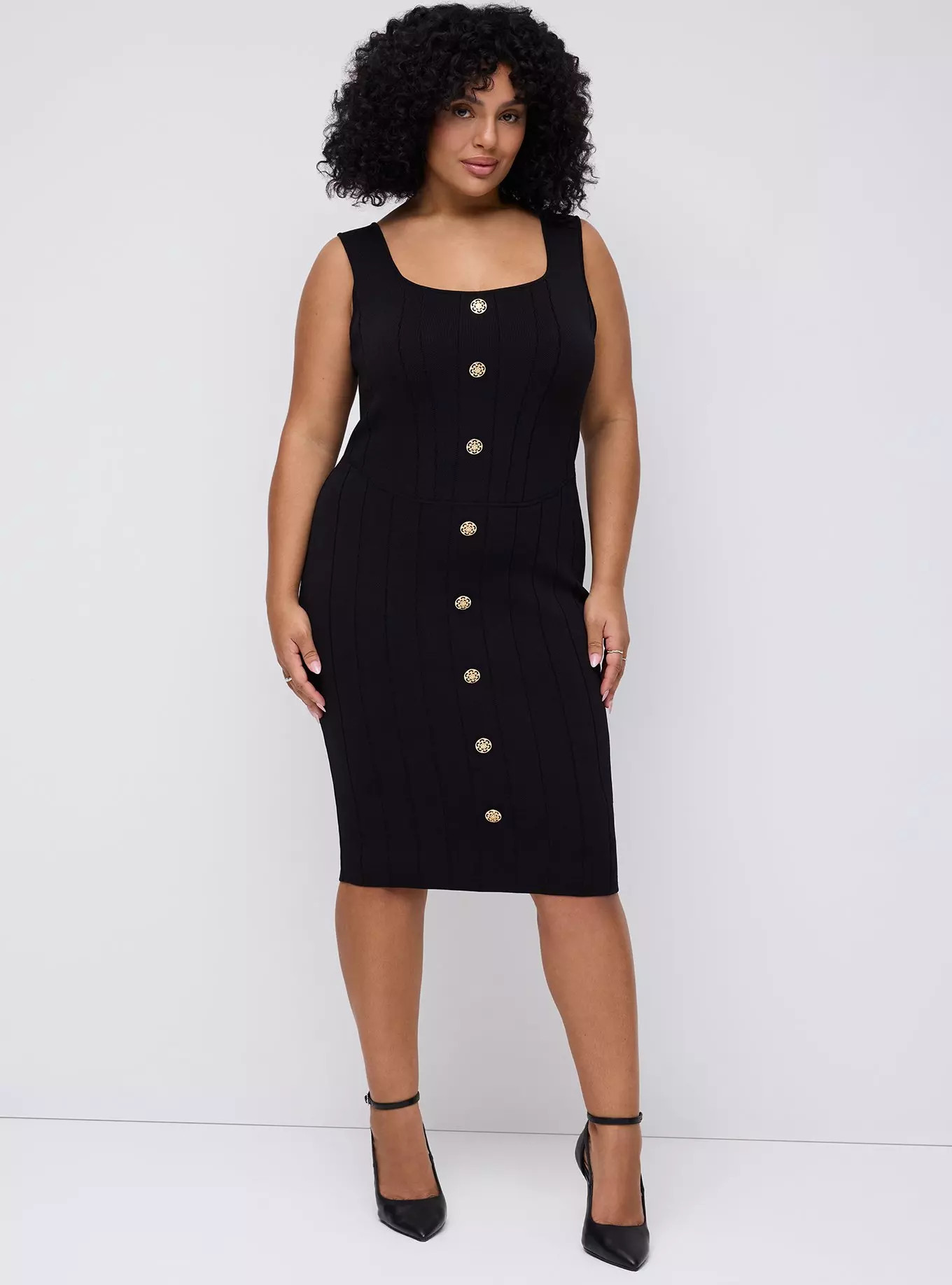 Studio Power Knit Corset Dress | Torrid (US & Canada)