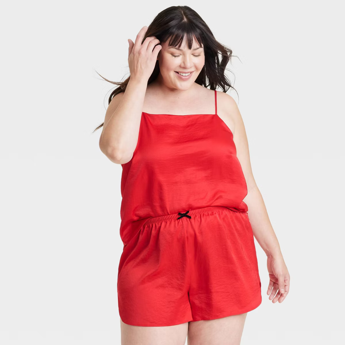 Women's Satin Cami Top and Shorts Pajama Set - Auden™ | Target