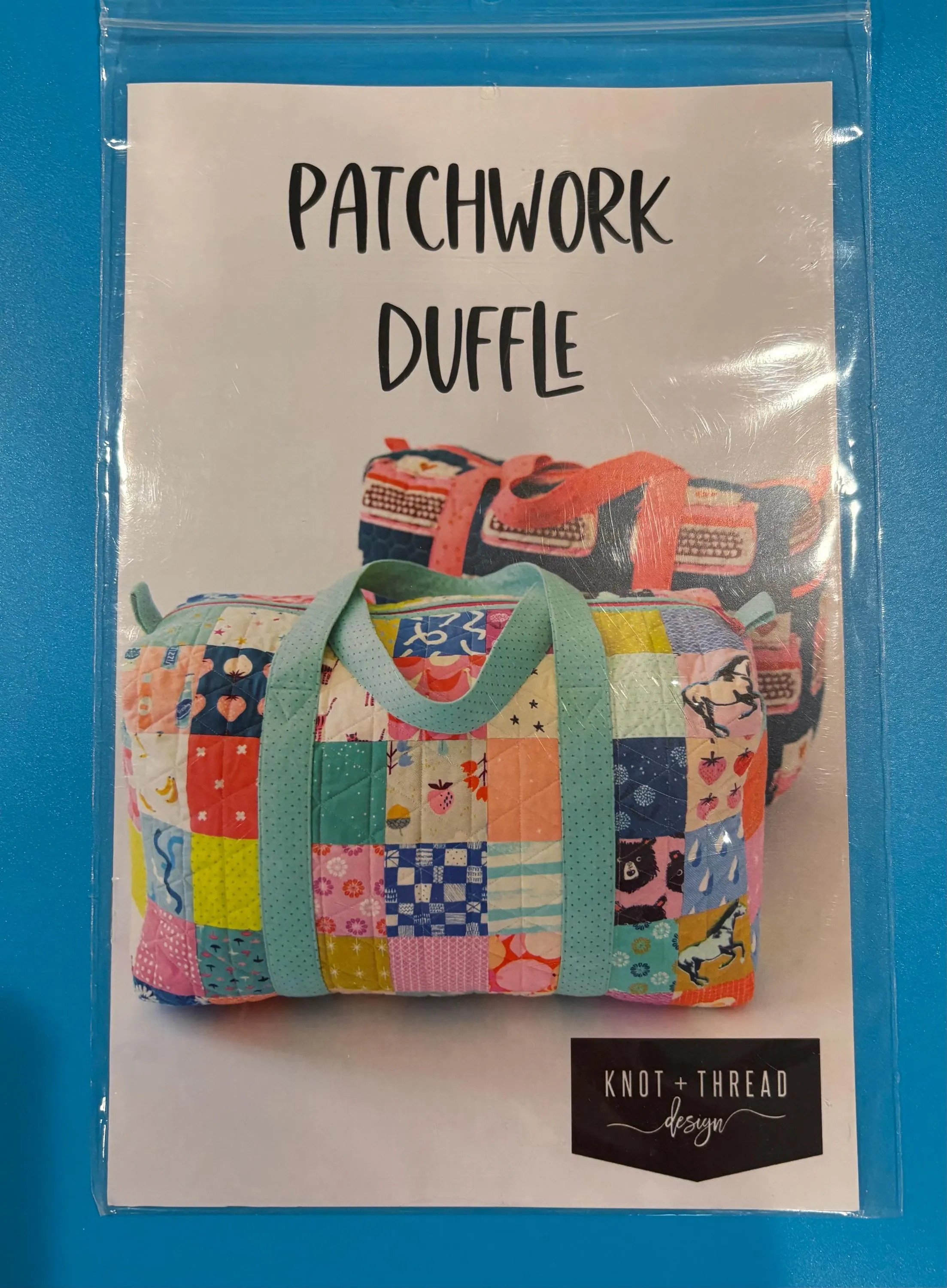 Patchwork Duffle Bag Pattern 40075 | Etsy (Global)