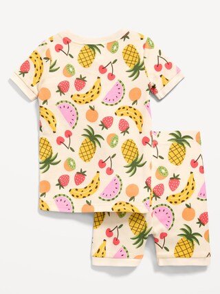 Printed Snug-Fit Pajama Set for Toddler & Baby | Old Navy (US)