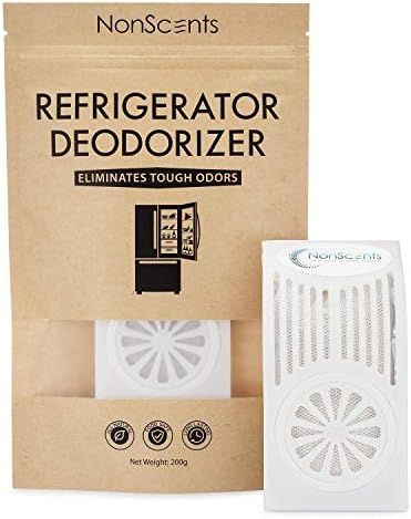 NonScents Refrigerator Deodorizer - Fridge and Freezer Odor Eliminator - Outperforms Baking Soda | Amazon (US)