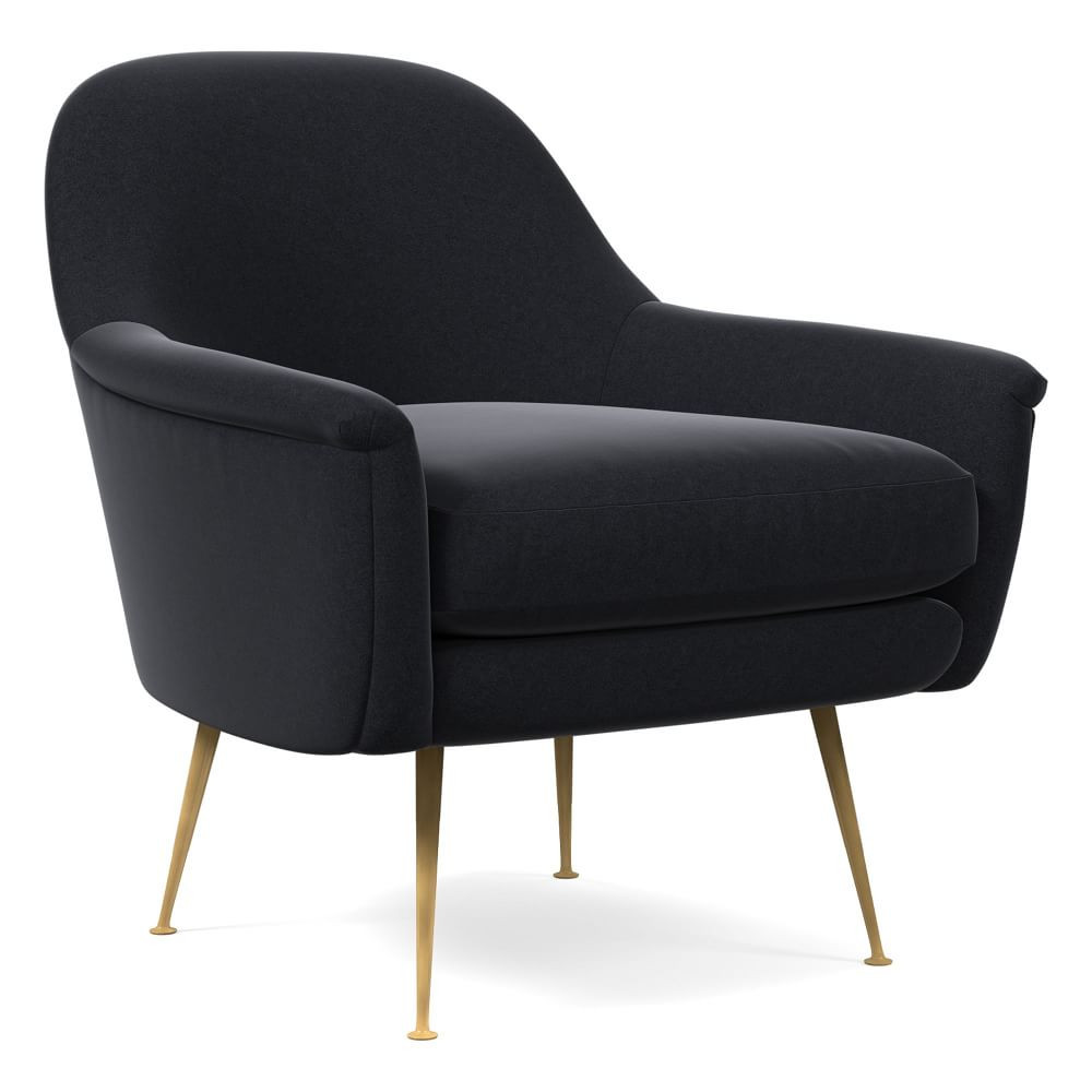 Phoebe Chair - Metal Legs | West Elm (US)