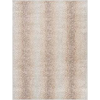 Pablo Camel/Light Gray 9 ft. x 12 ft. Area Rug | The Home Depot