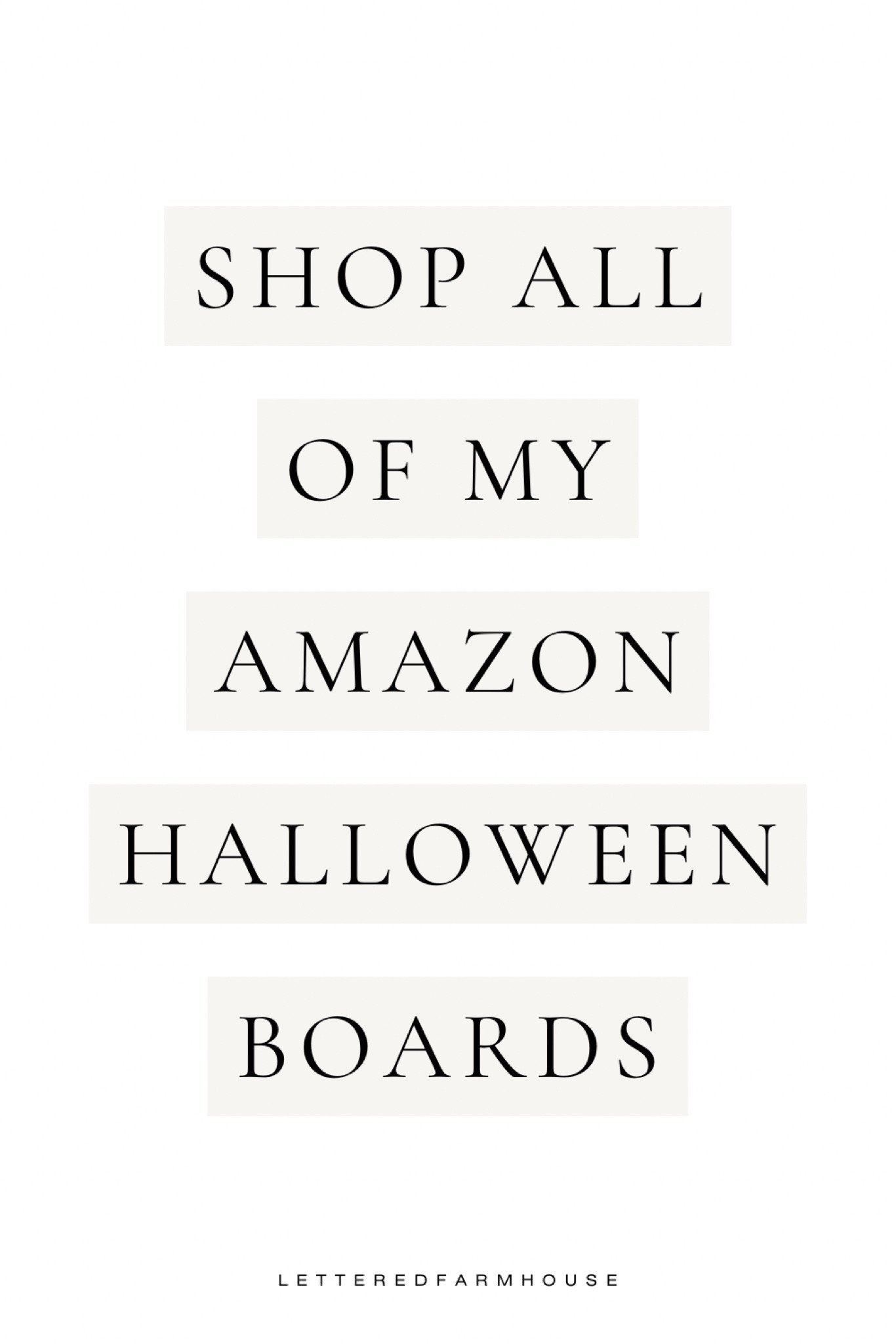 Click the image below to be taken to all of my Amazon boards including: Kids Halloween costumes, Halloween entertaining, Halloween front porch decor, boo basket ideas, neutral Halloween decor, kids Halloween pajamas and so much more!!

#LTKKids #LTKSeasonal