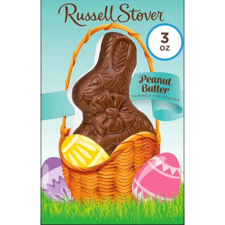 Russell Stover Peanut Butter Milk Chocolate Rabbit, 3 oz. | Walmart (US)