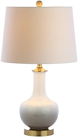 JONATHAN Y JYL3019B Gradient 25" Ceramic/Brass LED Table Lamp Contemporary Traditional Bedside De... | Amazon (US)