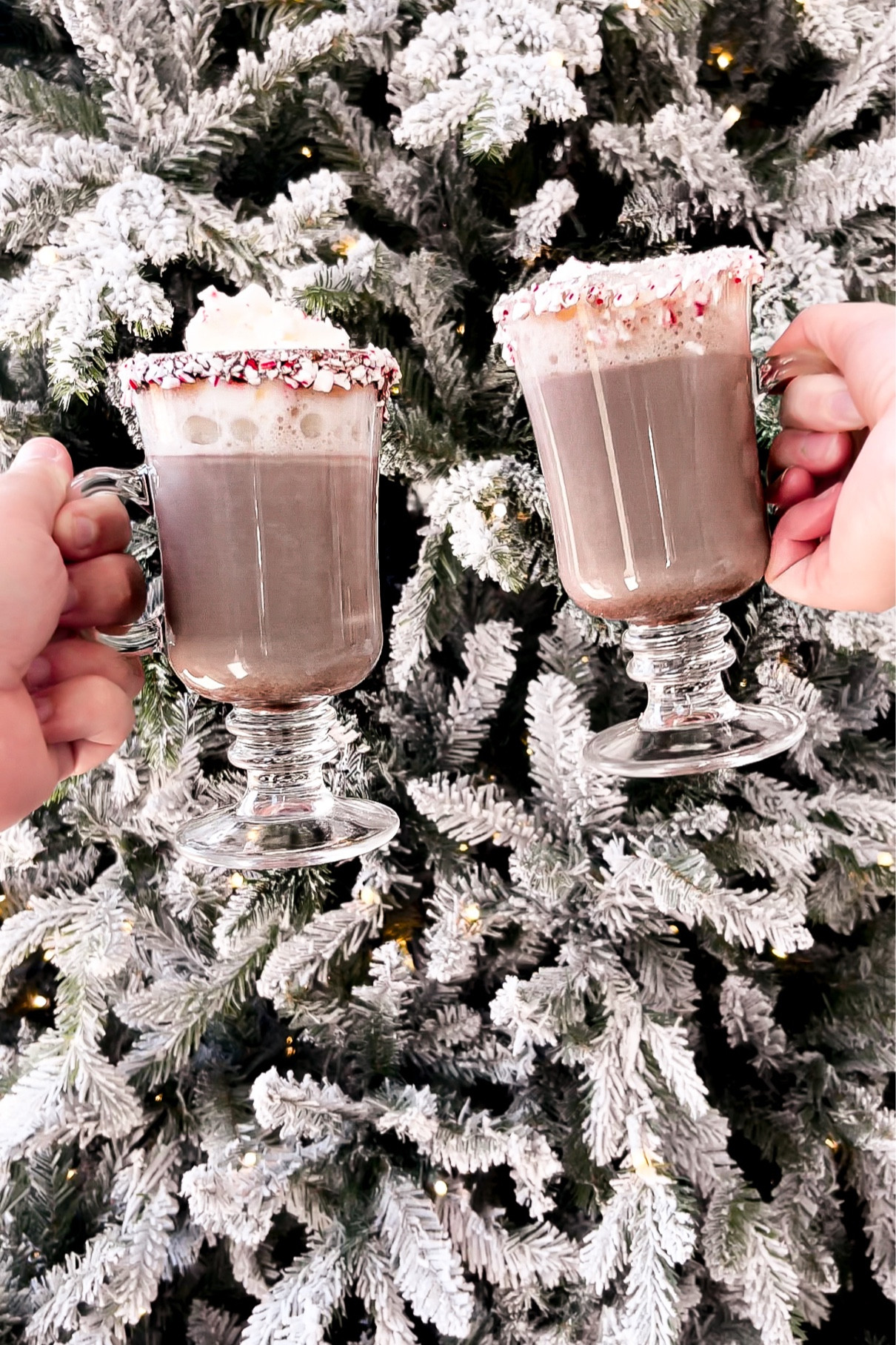 Hot chocolate mugs and a Christmas tree 

#LTKSeasonal #LTKHoliday #LTKhome