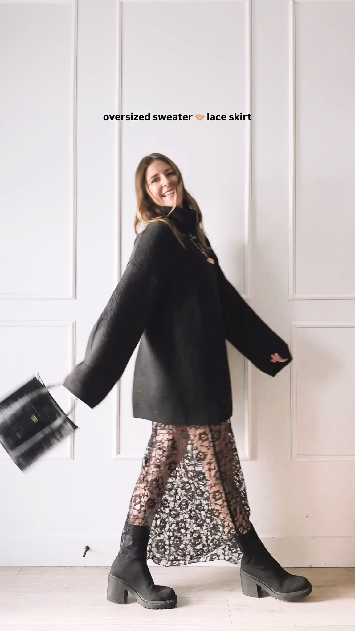 sweater: large, skirt: small, shoes: TTS

#LTKgrwm #LTKootd #LTKHoliday