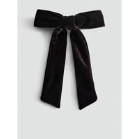Mango Velvet Bow Hairclip | Very (UK)