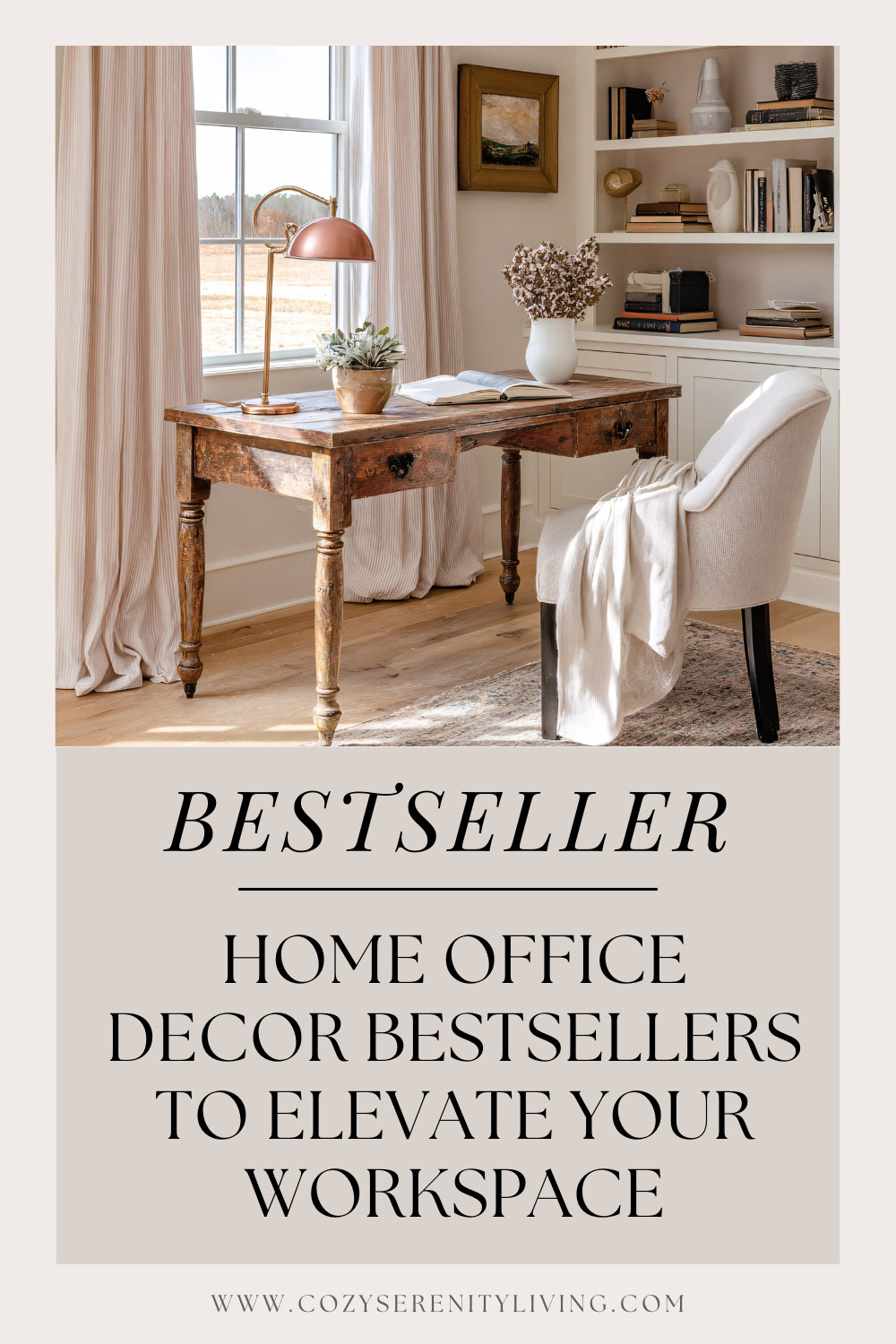 Home Office Decor Bestsellers to Elevate Your Workspace

Create a calm, inspiring home office with carefully curated decor bestsellers designed to elevate your everyday workspace. Neutral tones, natural wood textures, and timeless decorative accents bring warmth and balance into your work environment while maintaining a clean, professional look. From elegant desks and cozy chairs to minimal shelving, soft textiles, and subtle decorative details, these home office decor ideas help you design a space that feels productive, serene, and effortlessly stylish. Perfect for modern home offices that combine functionality with refined, neutral aesthetics.
home office decor, home office decor ideas, home office bestsellers, neutral home office, modern home office decor, workspace decor inspiration, aesthetic home office, cozy home office, minimalist office decor, neutral workspace styling, home office furniture, calm workspace design 

 

#LTKmorningroutine #LTKHome #LTKWorkwear
