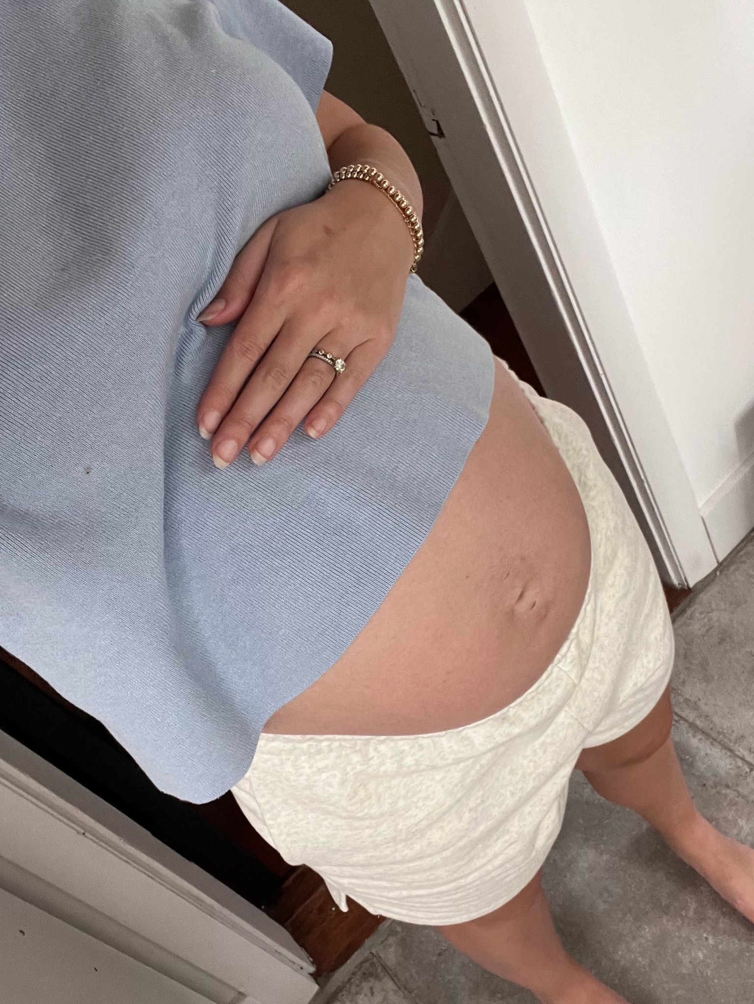 Sized up to a medium in both shirt + shorts! They’re so comfy  

#LTKbump #LTKsalealert #LTKstyletip