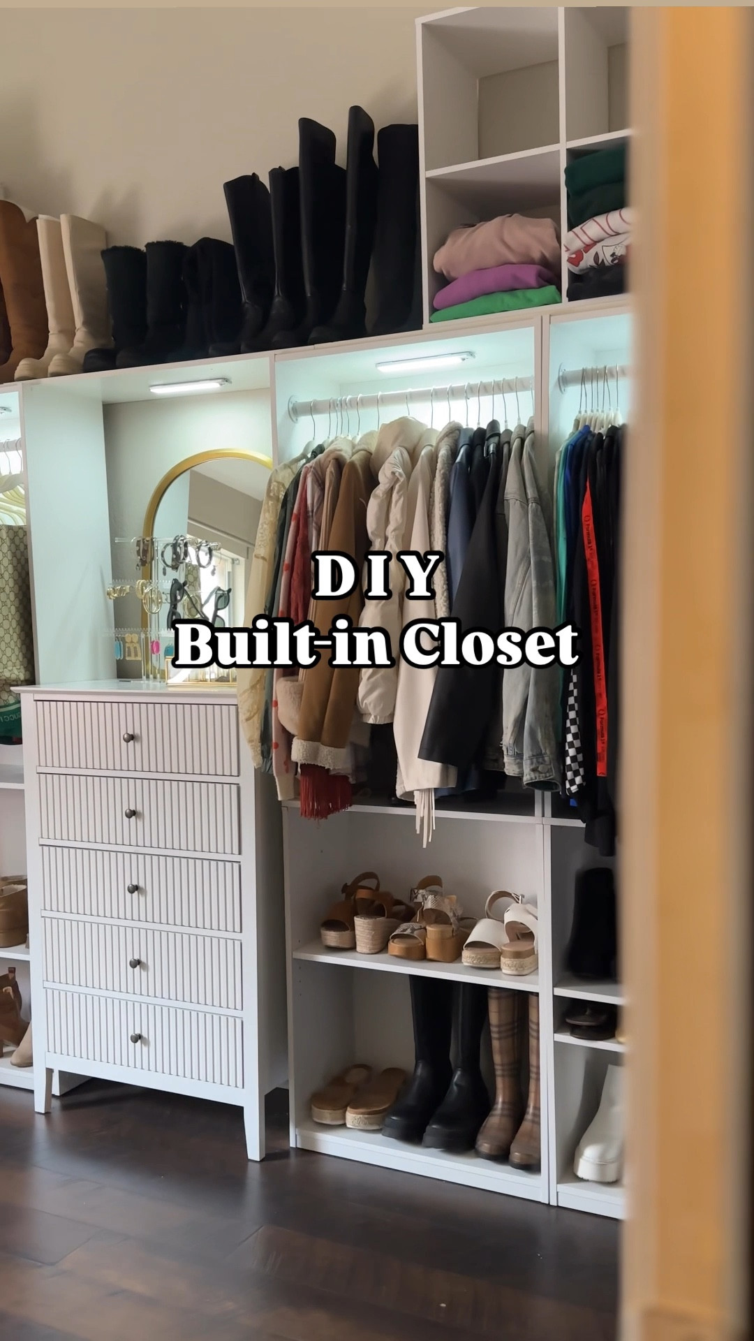 DIY Built-ins 🛠️💪🏼

From bookcase ➡️ built-in! 
Watch me transform these bookcases into a closet built-in that looks completely custom! 💁🏻‍♀️😱

This started as an empty room….and now it’s my dream closet! 👙🧢👗

Follow along as I continue making this room, not only into a built-in closet, but also my office, aka “Cloffice.” 👗✍🏼📝

#LTKHome