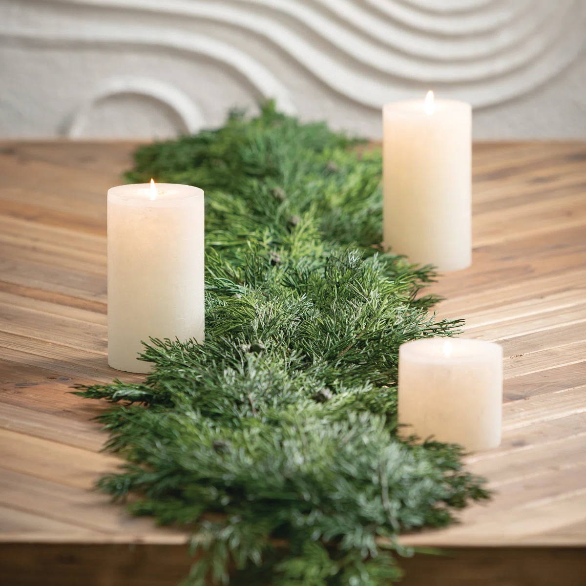 The Holiday Aisle® Bisou 76" Artificial Cypress and Berry Garland & Reviews | Wayfair | Wayfair North America