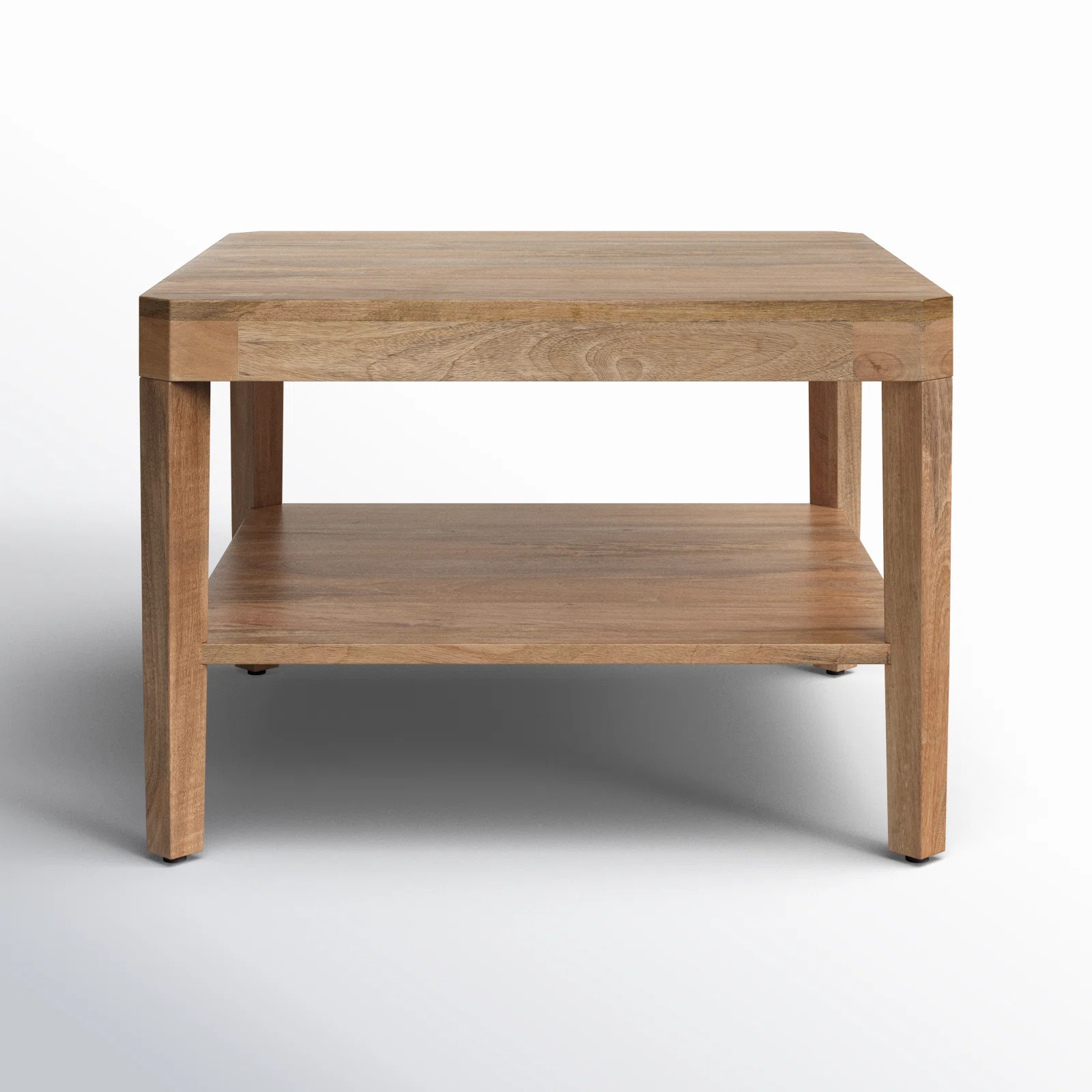 Ardentown Transitional Two-Tiered Square Coffee Table | Birch Lane