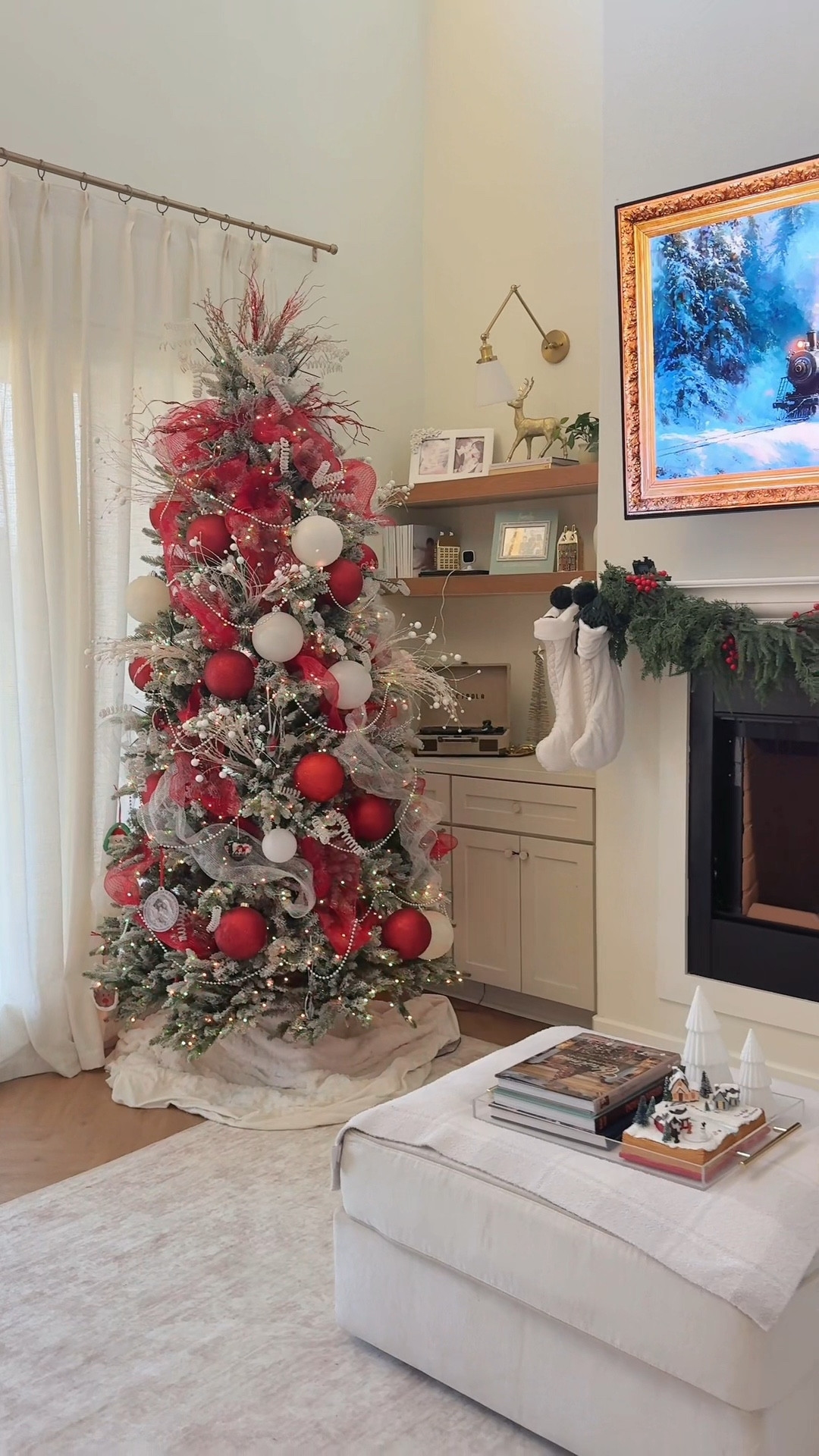 Our Christmas tree is up!

#LTKHome #LTKHoliday #LTKCyberWeek