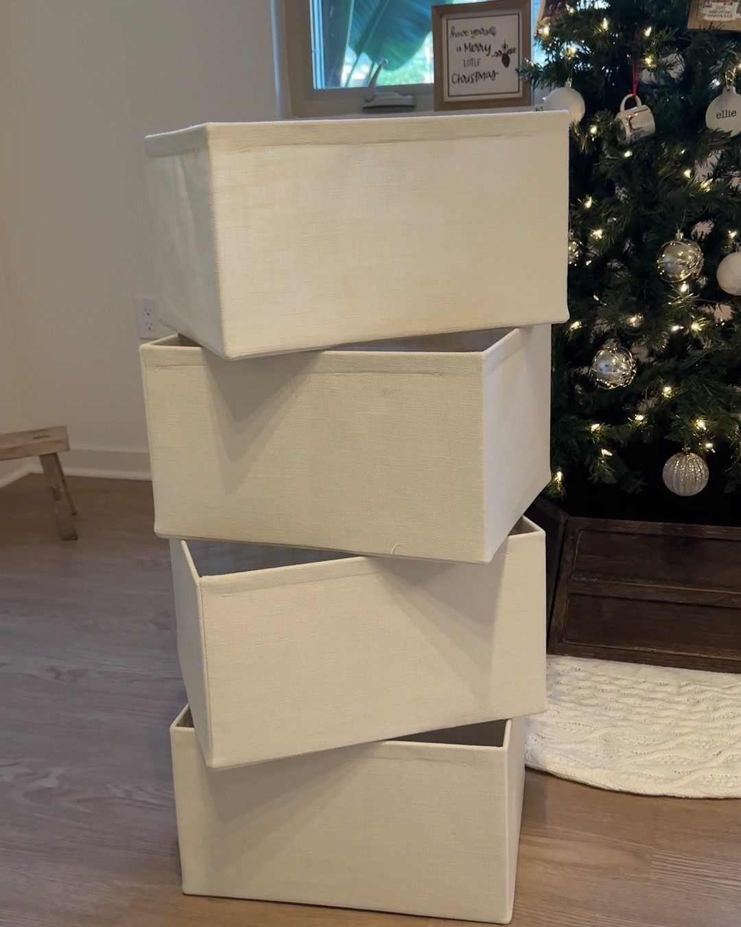 my new home organization bins! the perfect gift for any home organizer in your life 🎁🎄🤍 

#LTKHome #LTKGiftGuide #LTKHoliday