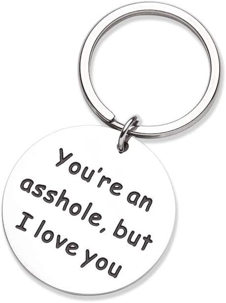 Funny Gift for Husband, Funny Keychain for Him Her, Personalized Christmas Gifts Stocking Stuffer... | Amazon (US)