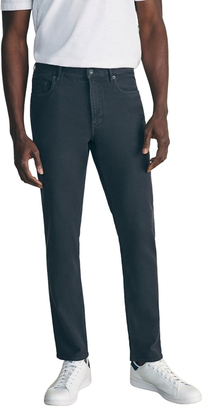 Faherty Men's Stretch Terry 5 Pocket Pant | Amazon (US)
