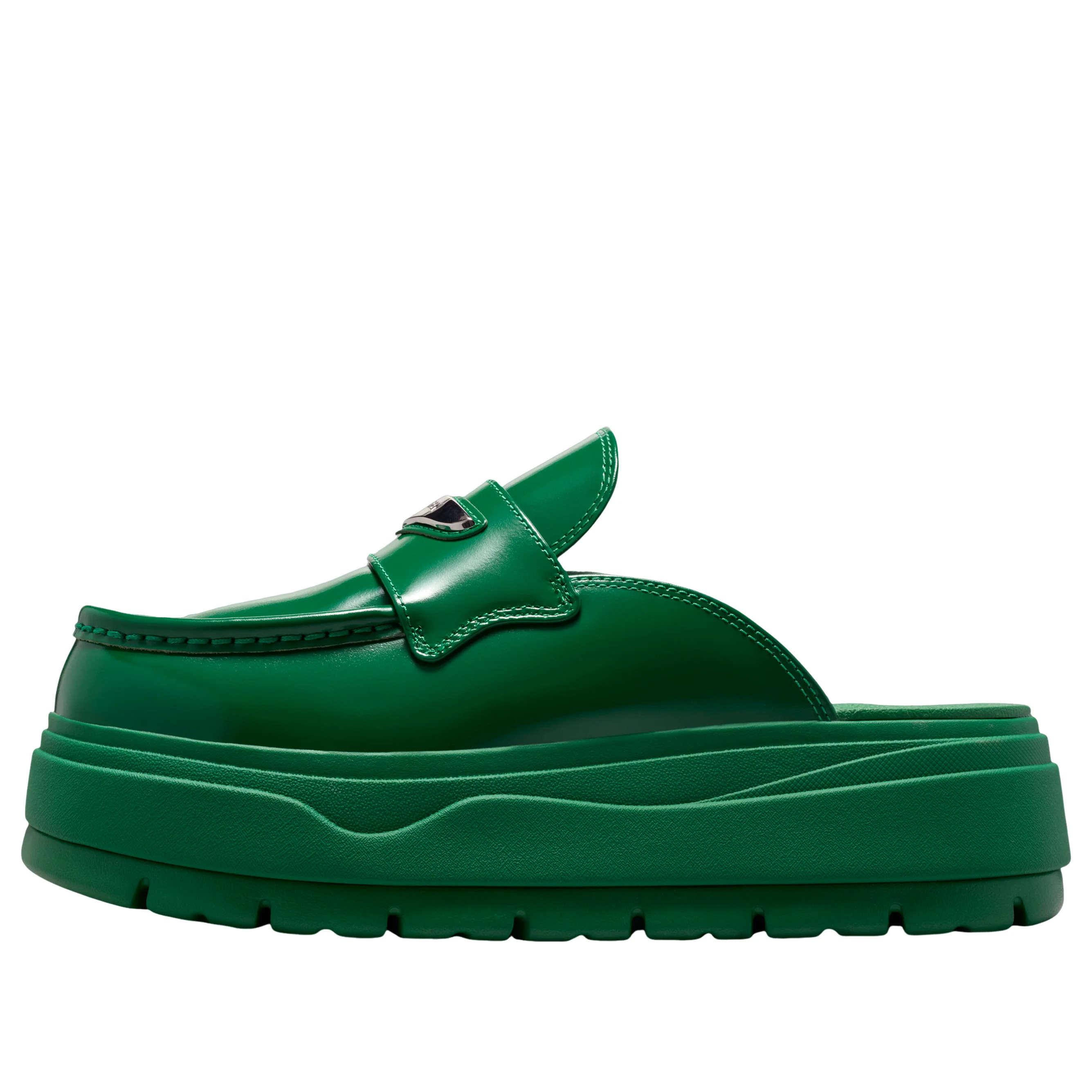 (WMNS) Air Jordan Mule 'Malachite Metallic Silver' HJ4292-300 | KICKS CREW