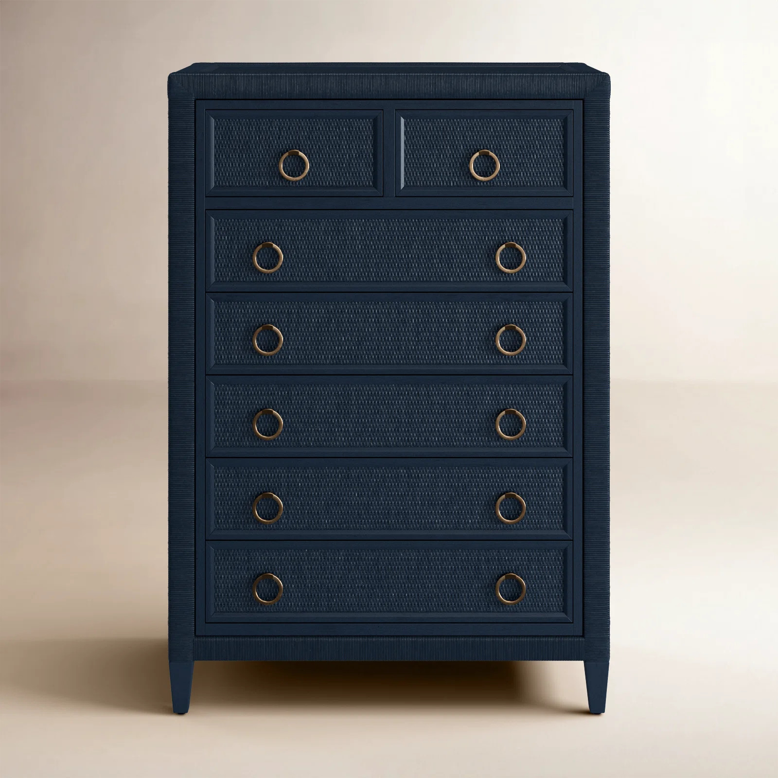 Warwick 7 Drawer Wicker Chest | Birch Lane