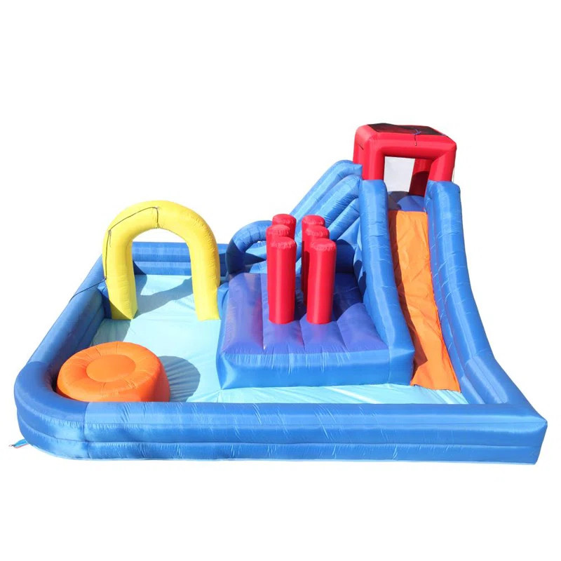 155.9' x 80.71' Bounce House with Water Slide | Wayfair North America