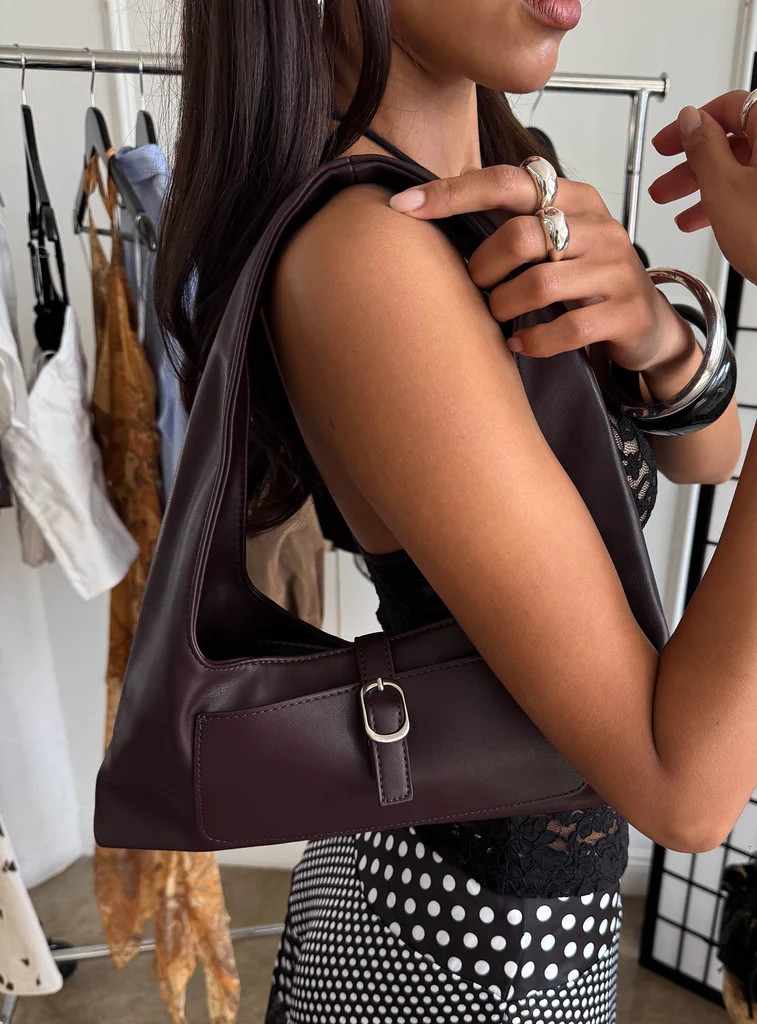 Who Told You Shoulder Bag Red | Princess Polly US