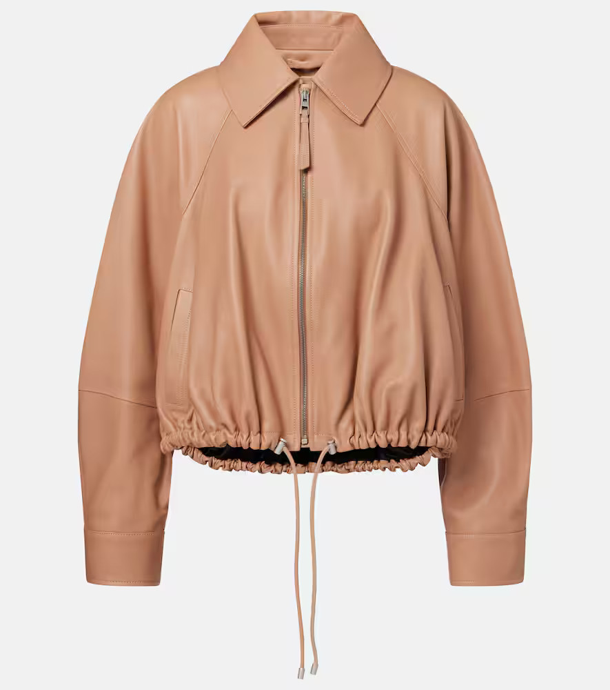 Loewe Balloon leather jacket | Mytheresa (DACH)