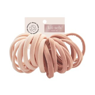 Kitsch Eco-Friendly Nylon Elastics, 20CT, Blush | CVS Health