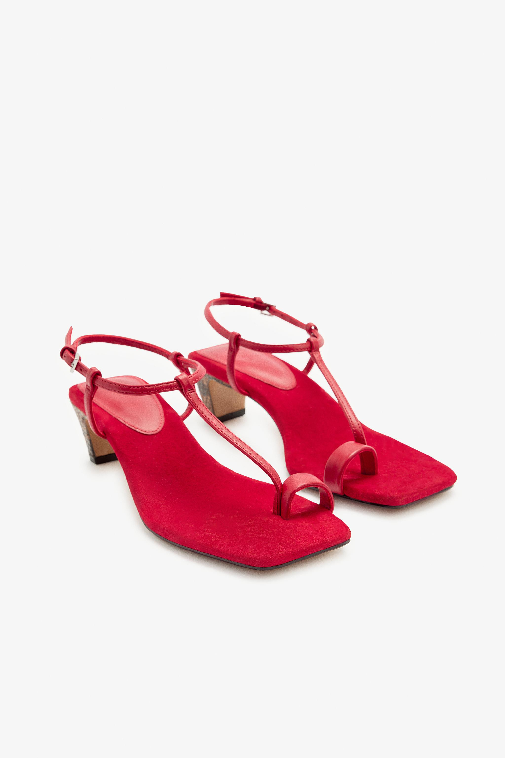 SANDALI IN PELLE SCAMOSCIATA LIMITED EDITION | Zara UK