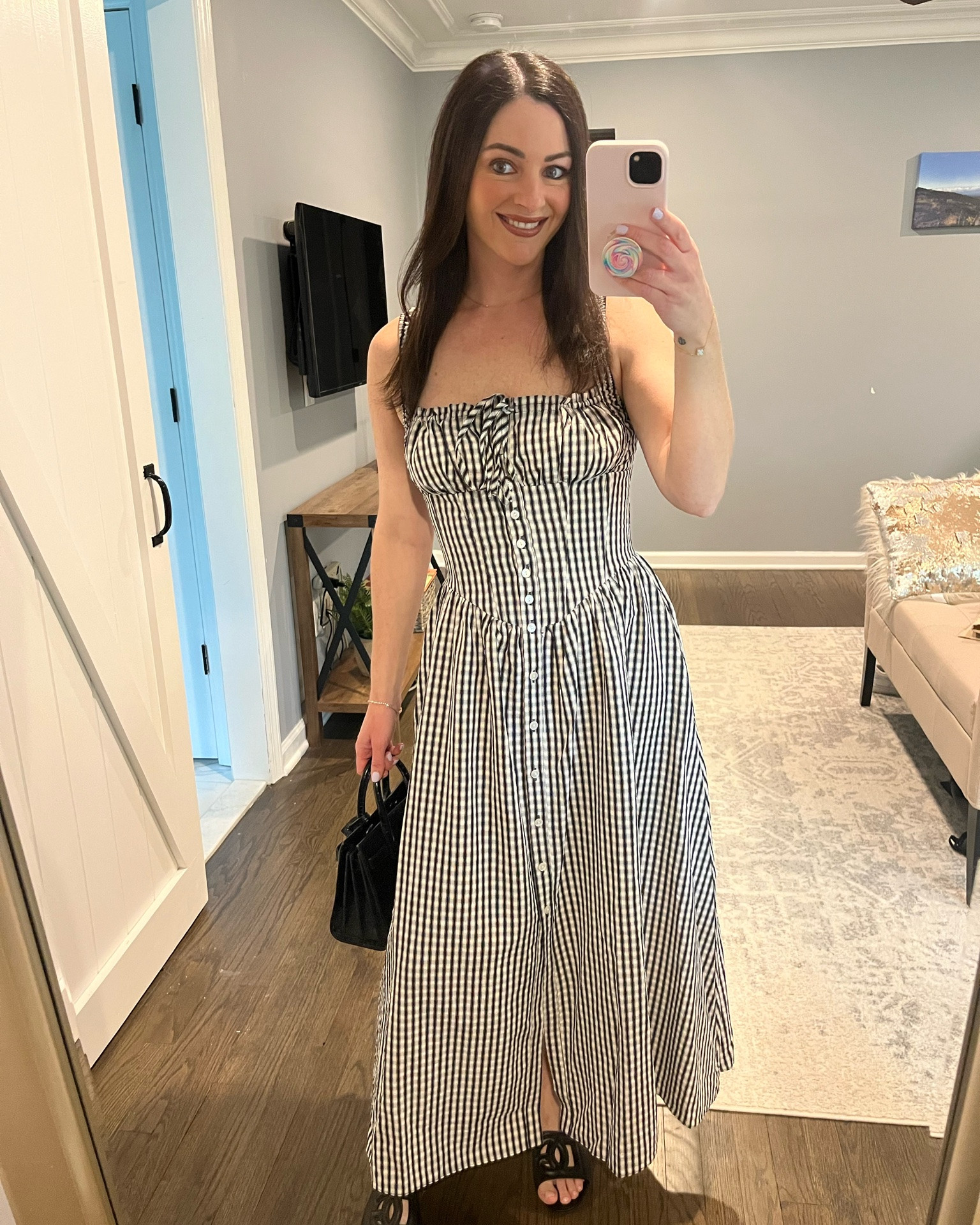 Gingham plaid prairie sundress for summer = the ultimate flattering, lightweight dress you’ll reach for on repeat 🤍 This cottagecore-inspired dress has the prettiest flowy silhouette that hugs in all the right places without feeling tight. The breathable fabric makes it perfect for hot summer days, whether you’re heading to brunch, a picnic, vacation, or just want an easy, feminine everyday outfit.



It’s truly a throw-on-and-go summer outfit that still looks styled and put together—effortless, comfortable, and so flattering. I’m wearing a size Small 



For the best fit, I’m wearing Cakes Body sticky cake circles underneath—no bra needed. They give the perfect lift and natural shape, especially with lightweight dresses like this.
Use code CAKES-SHANNANIGAN for 21% off 🚨


@ASTR the Label @Bloomingdale's US 
#astrthelabel #prairiedress #summerdress #cottagecorestyle #summeroutfits

#LTKmomlife #LTKootd #LTKWorkwear