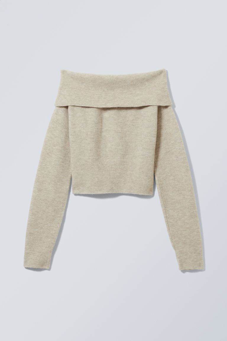 Lolo Off Shoulder Sweater | H&M (UK, MY, IN, SG, PH, TW, HK)