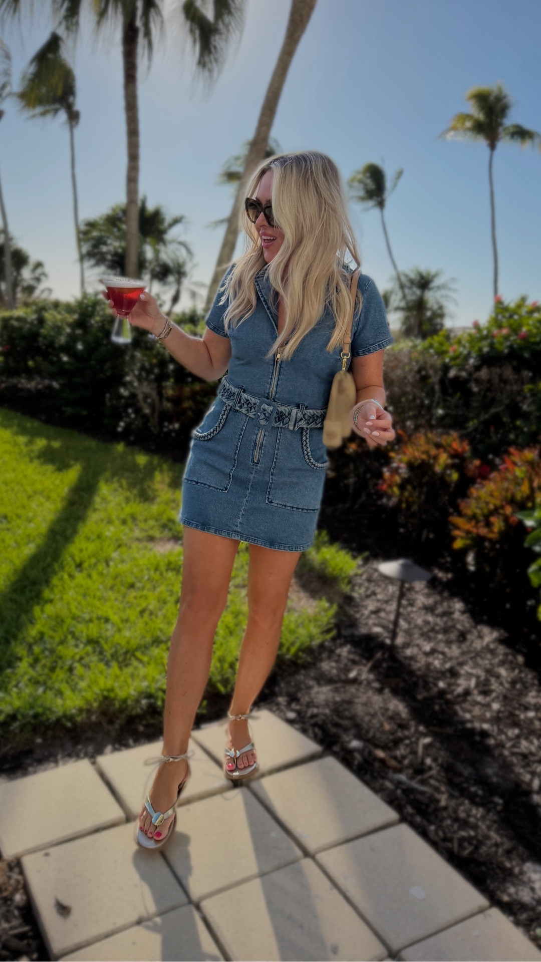 OOTD- I did medium for length - very soft and comfy! You will love this one! Can also swap the belt! 

Dress. Denim dress. Spring 2026. Spring dress. 




#LTKootd #LTKgrwm #LTKTravel